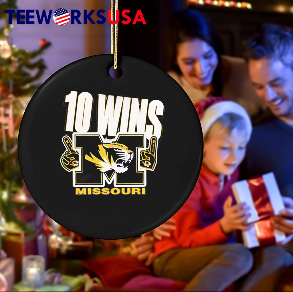 Missouri Tigers Football 10 Wins Special Music City - Adult & Kids T-Shirts, Sweatshirts & Hoodies apparel design preview 4