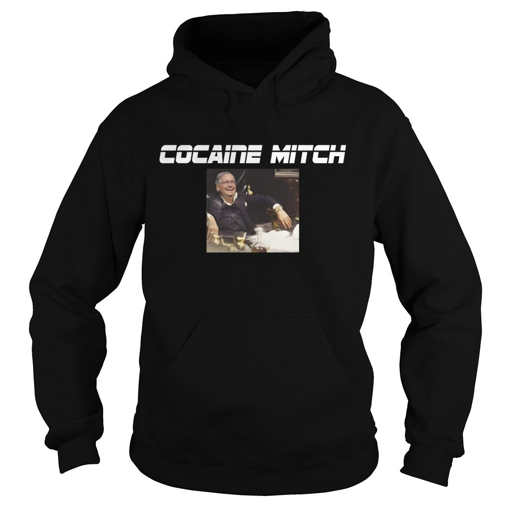 Mitch Mcconnell Cocaine - Adult & Kids T-Shirts, Sweatshirts & Hoodies apparel design preview 4