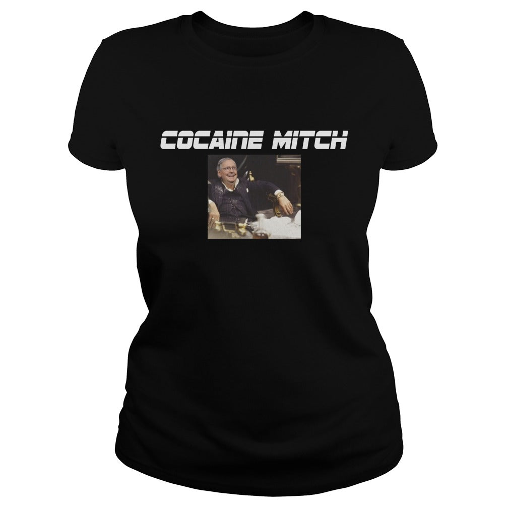 Mitch Mcconnell Cocaine - Adult & Kids T-Shirts, Sweatshirts & Hoodies apparel design preview 2
