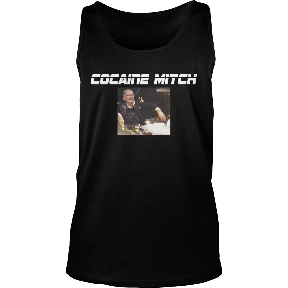 Mitch Mcconnell Cocaine - Adult & Kids T-Shirts, Sweatshirts & Hoodies apparel design preview 3