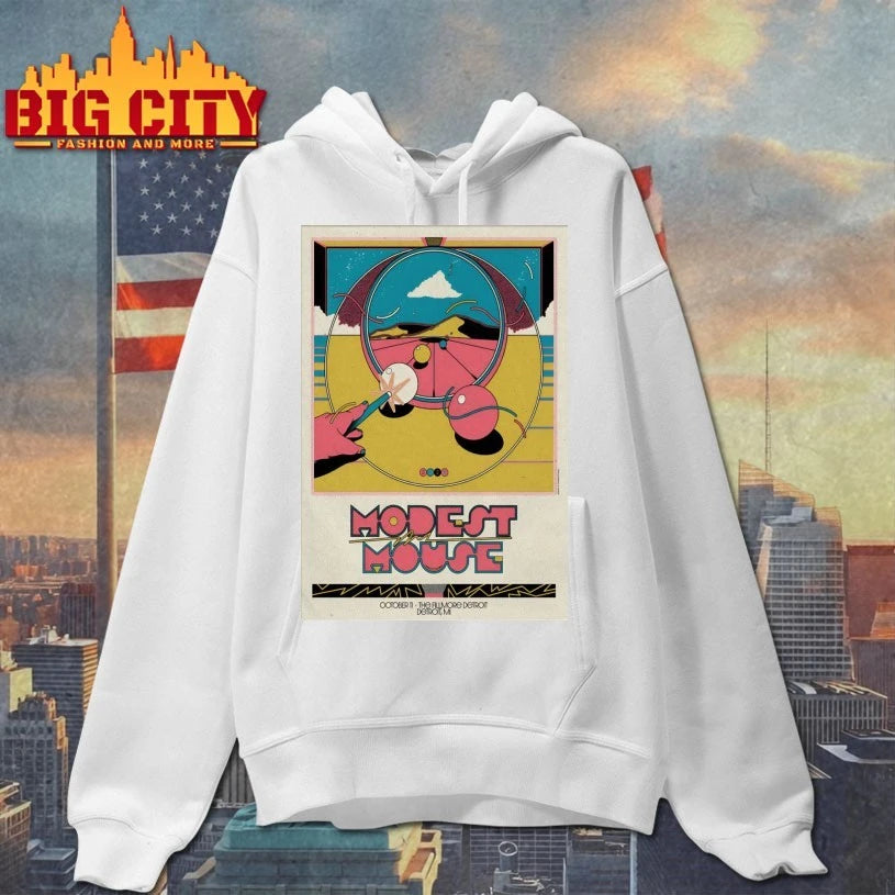 Modest Mouse October 11 2025 The Fillmore Detroit - Adult & Kids T-Shirts, Sweatshirts & Hoodies apparel design preview 2
