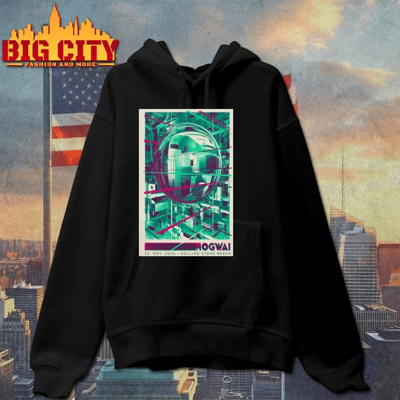 Mogwai 11-22-2025 Weissenhäuser Strand Poster - Adult & Kids T-Shirts, Sweatshirts & Hoodies apparel design preview 2