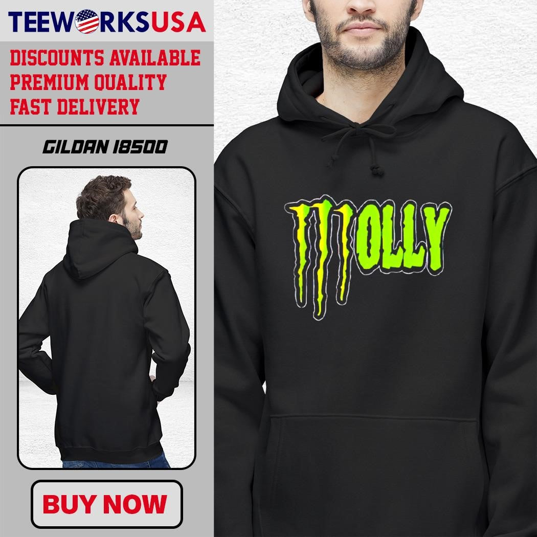 Molly Monster Logo trend style - Adult & Kids T-Shirts, Sweatshirts & Hoodies apparel design preview 2