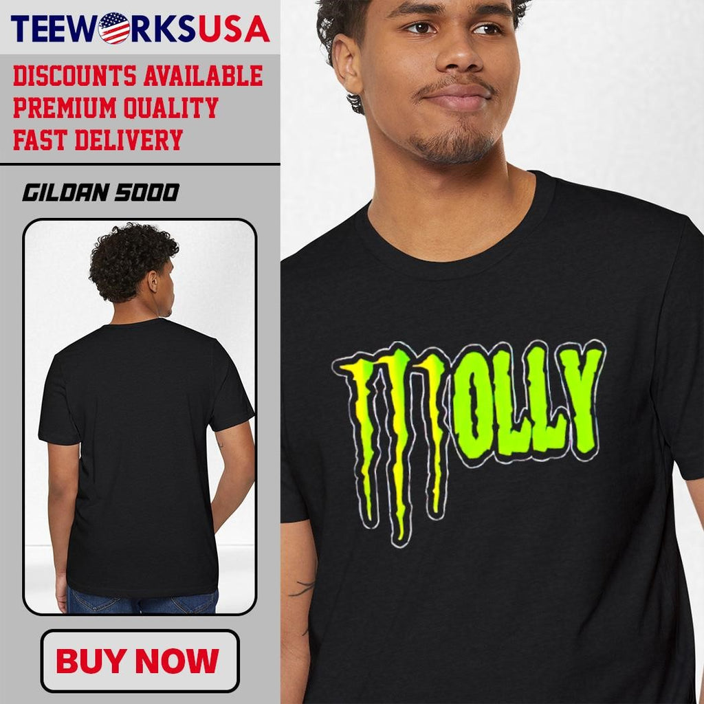 Molly Monster Logo trend style - Adult & Kids T-Shirts, Sweatshirts & Hoodies apparel design preview 3