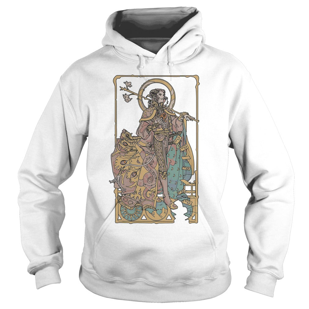 Mollymauk Long May He Reign - Adult & Kids T-Shirts, Sweatshirts & Hoodies apparel design preview 4