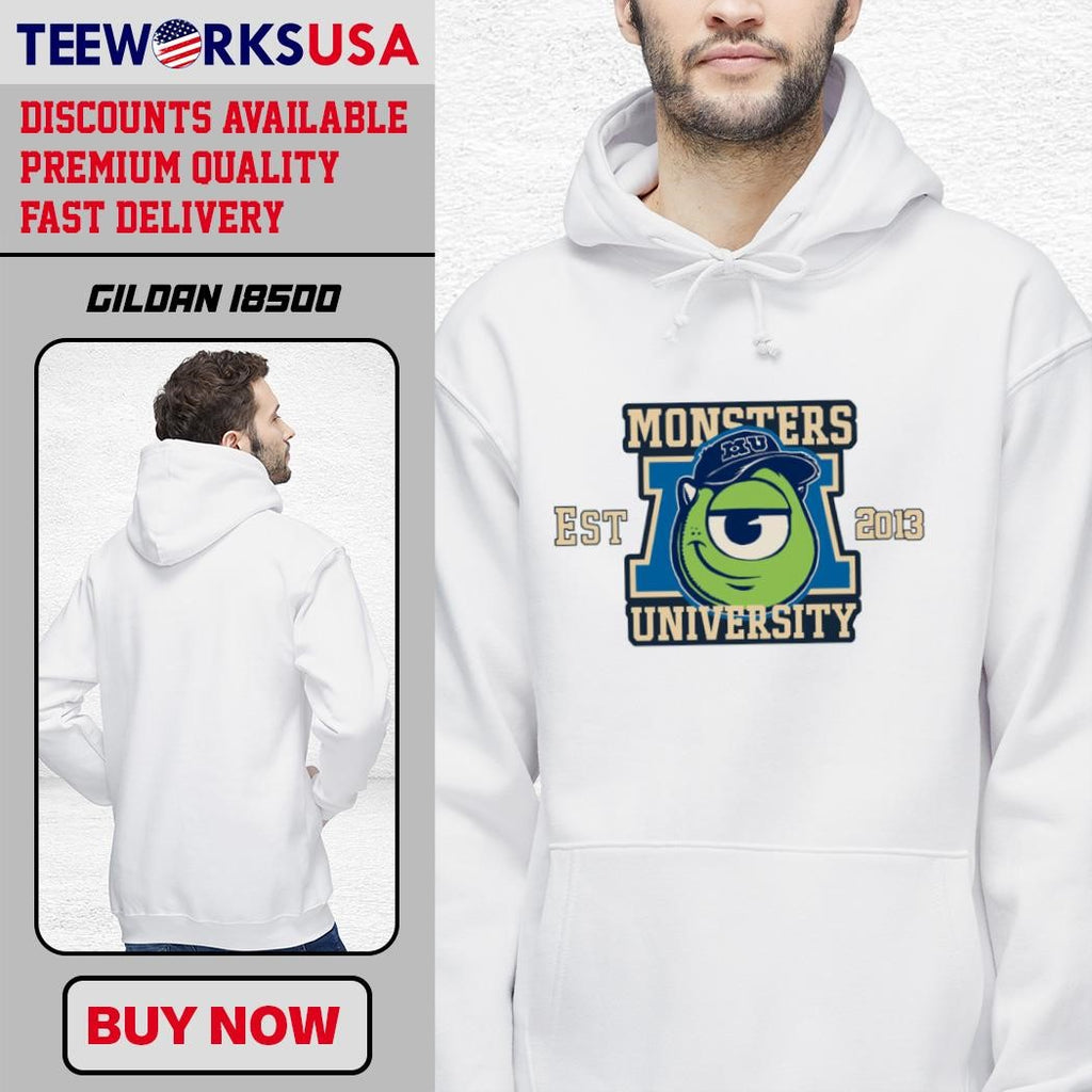 Monsters University Mike Est 2013 - Adult & Kids T-Shirts, Sweatshirts & Hoodies apparel design preview 2