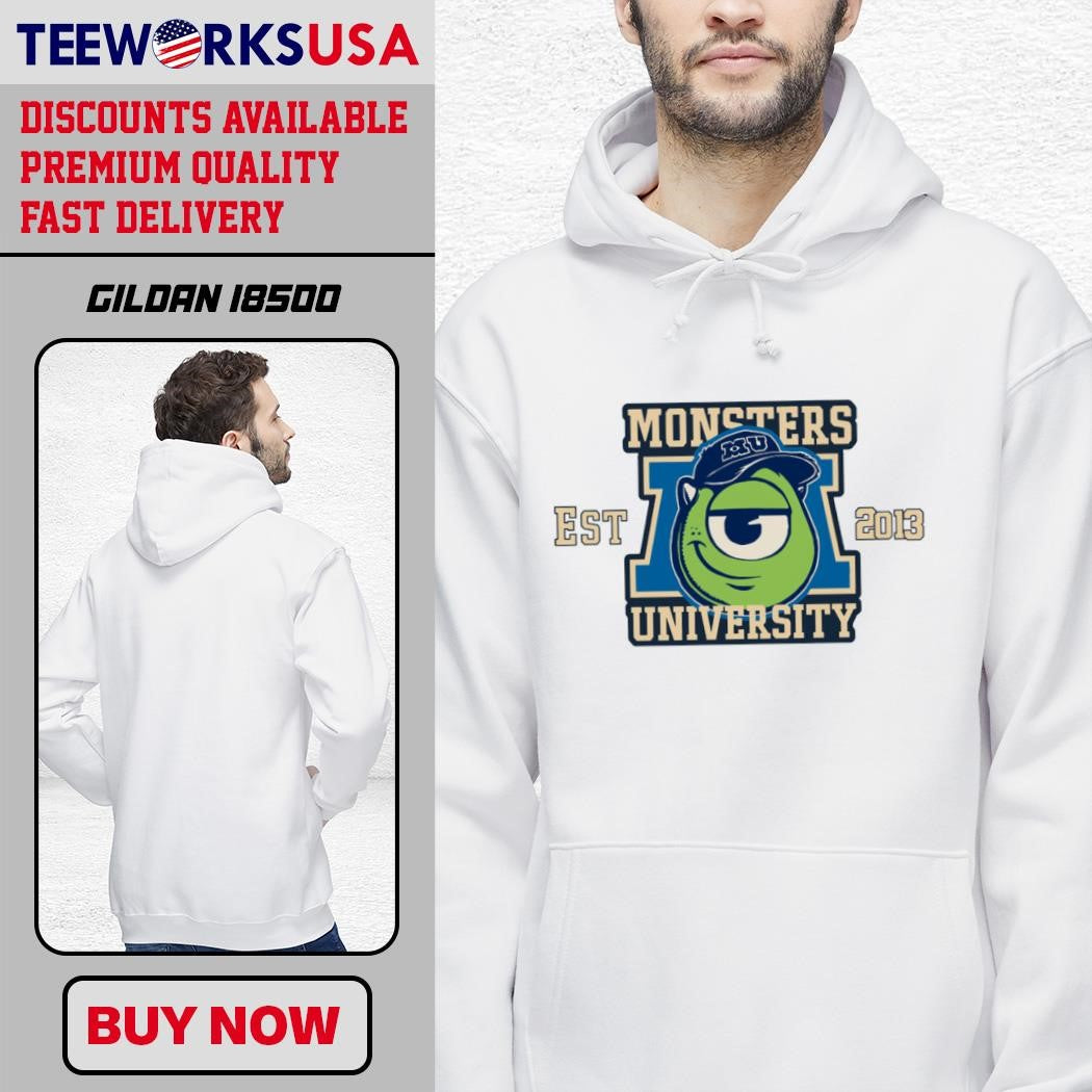 Monsters University Mike Est 2013 - Adult & Kids T-Shirts, Sweatshirts & Hoodies apparel design preview 2