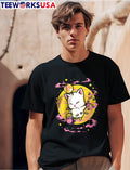 Moogle holding candy bucket - Adult & Kids T-Shirts, Sweatshirts & Hoodies apparel design preview 1