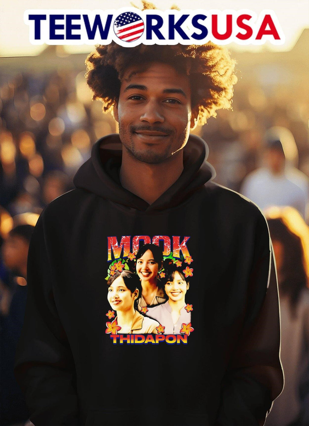 Mook Thidapon rap style - Adult & Kids T-Shirts, Sweatshirts & Hoodies apparel design preview 2