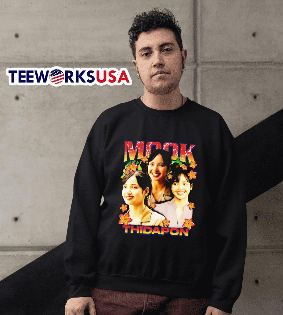 Mook Thidapon rap style - Adult & Kids T-Shirts, Sweatshirts & Hoodies apparel design preview 6