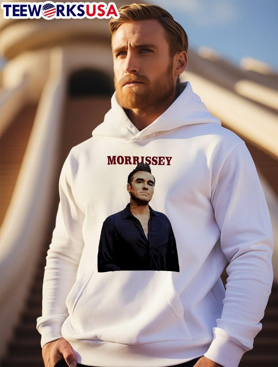 Morrissey Live UK Tour classic - Adult & Kids T-Shirts, Sweatshirts & Hoodies apparel design preview 2