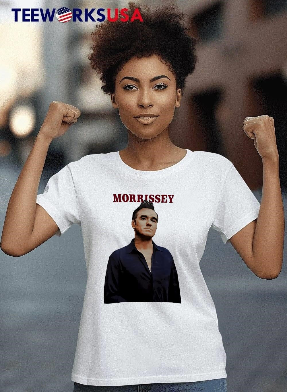 Morrissey Live UK Tour classic - Adult & Kids T-Shirts, Sweatshirts & Hoodies apparel design preview 8