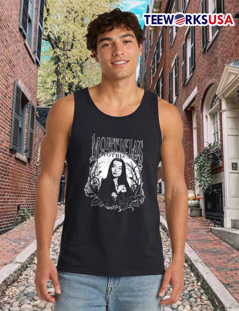 Morticias Apothecary Morticia Addams The Family woman - Adult & Kids T-Shirts, Sweatshirts & Hoodies apparel design preview 6
