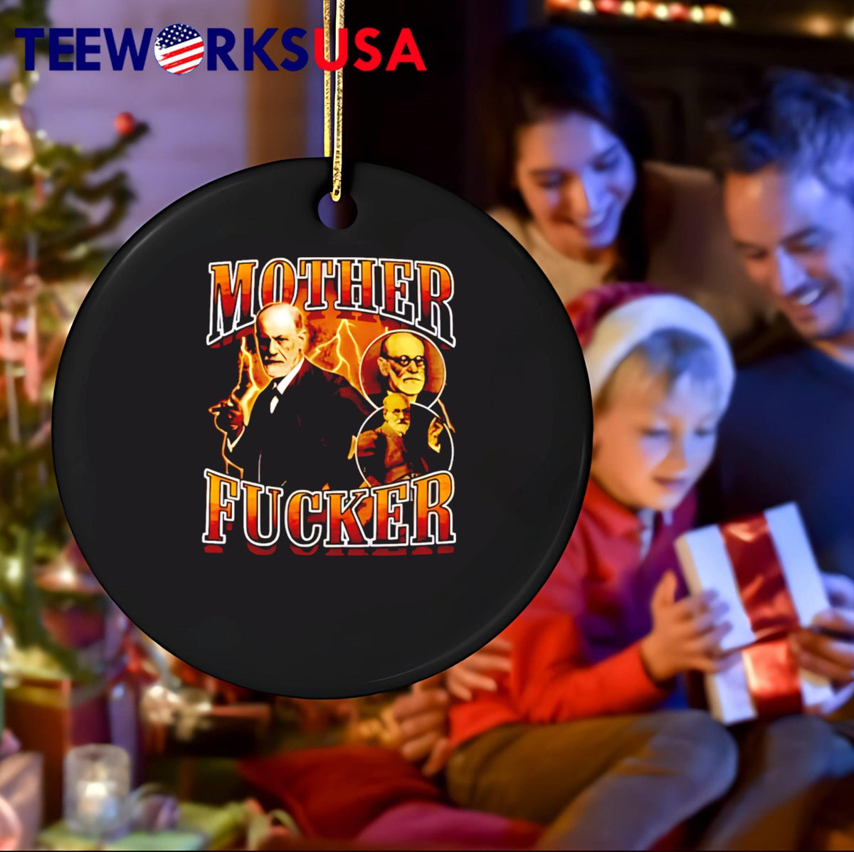 Mother Fucker Sigmund Freud - Adult & Kids T-Shirts, Sweatshirts & Hoodies apparel design preview 4