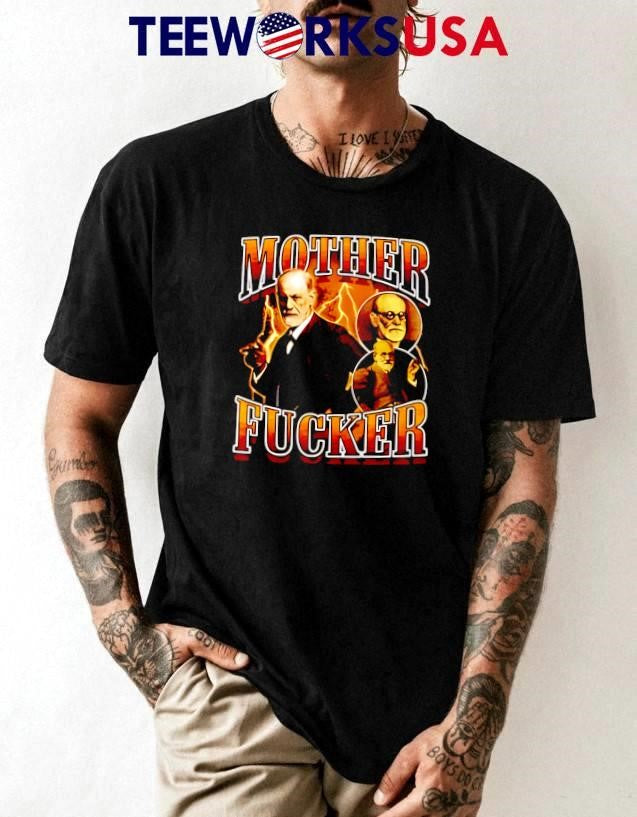 Mother Fucker Sigmund Freud - Adult & Kids T-Shirts, Sweatshirts & Hoodies apparel design preview 1