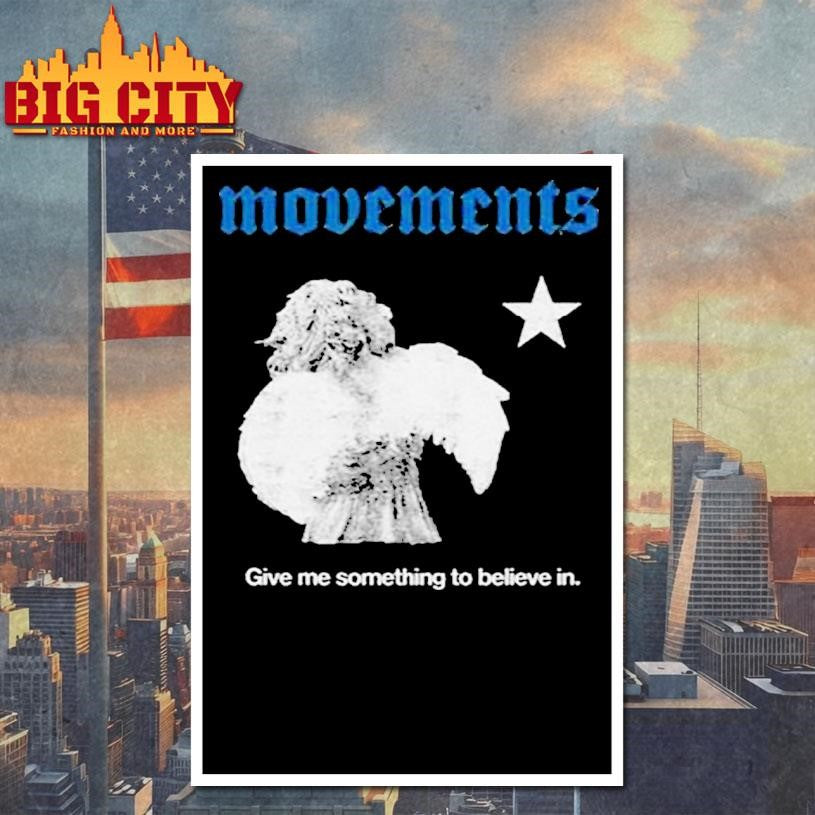 Movement Something To Believe In Angel Graphic - Adult & Kids T-Shirts, Sweatshirts & Hoodies apparel design preview 4