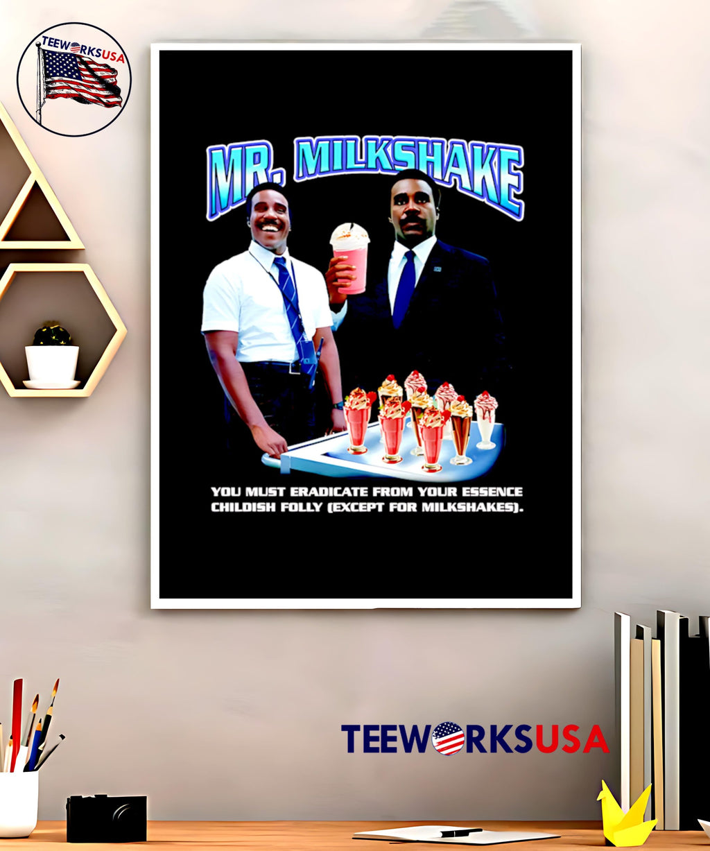 Mr. Milkshake Rap creams - Adult & Kids T-Shirts, Sweatshirts & Hoodies apparel design preview 5