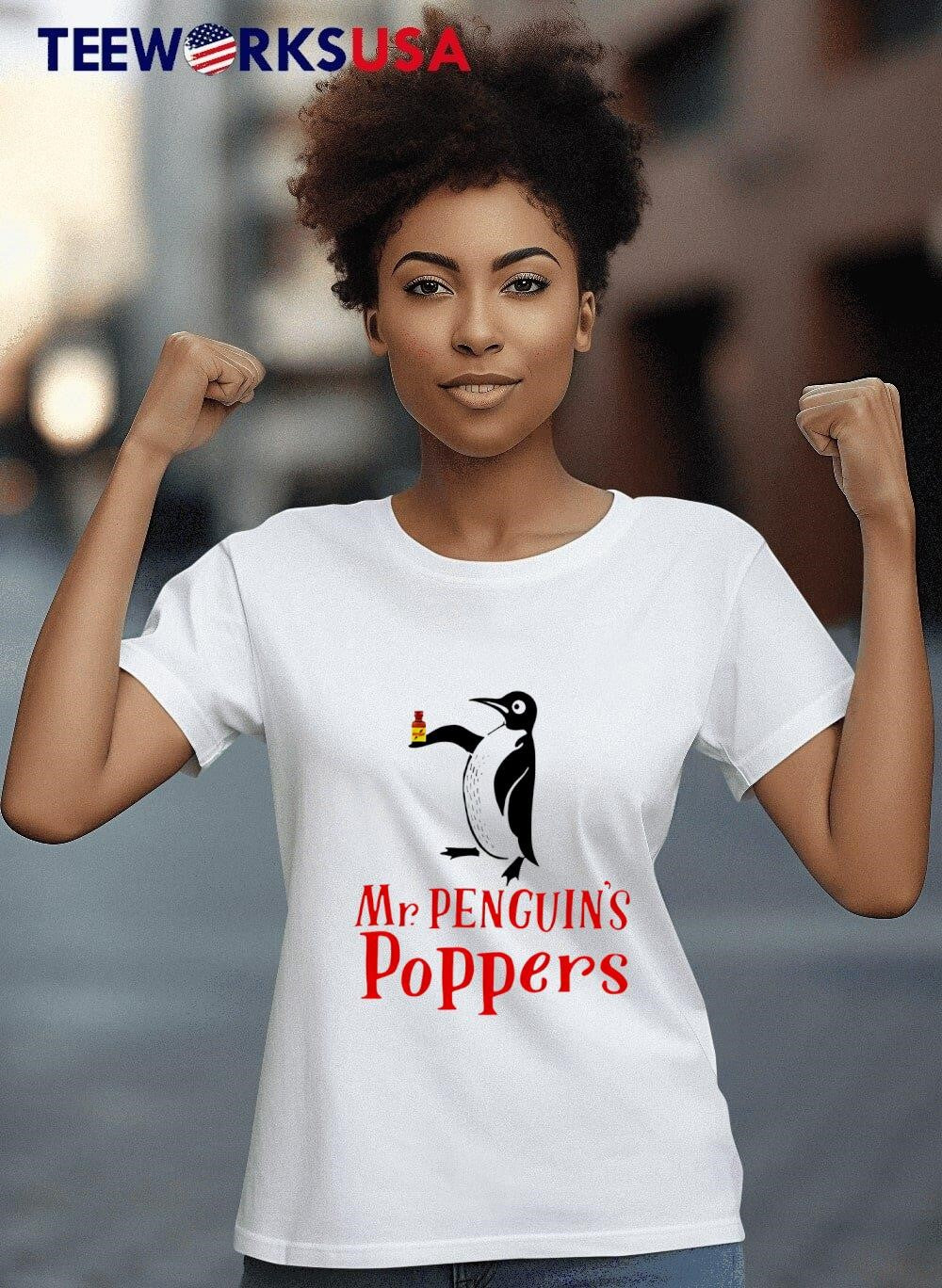 Mr. Penguins Poppers - Adult & Kids T-Shirts, Sweatshirts & Hoodies apparel design preview 8