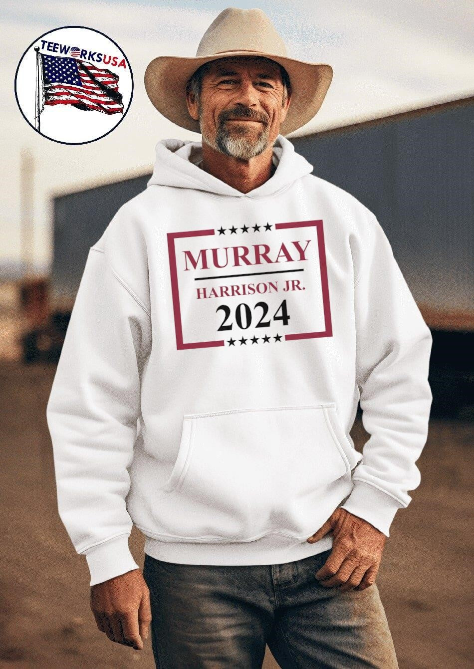 Murray Harrison Jr 2024 - Adult & Kids T-Shirts, Sweatshirts & Hoodies apparel design preview 2
