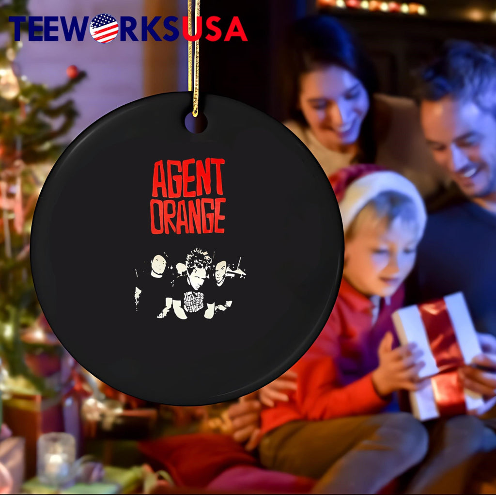 Music band agent orange - Adult & Kids T-Shirts, Sweatshirts & Hoodies apparel design preview 4