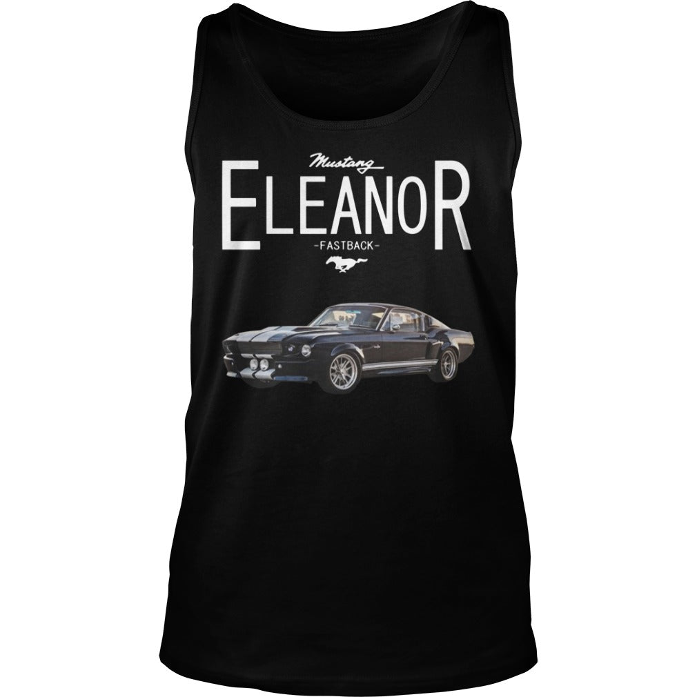 Mustang Eleanor Fastback - Adult & Kids T-Shirts, Sweatshirts & Hoodies apparel design preview 3