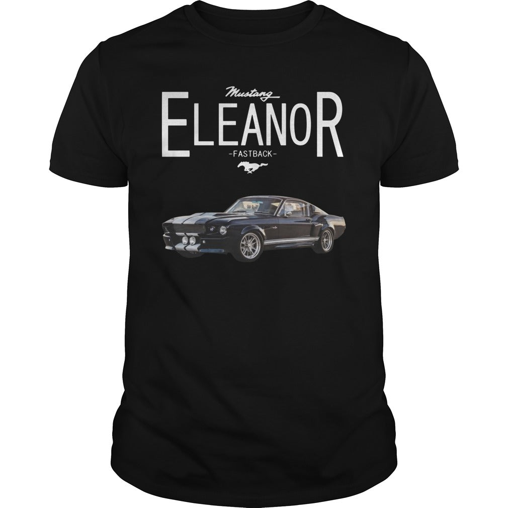Mustang Eleanor Fastback - Adult & Kids T-Shirts, Sweatshirts & Hoodies apparel design preview 1