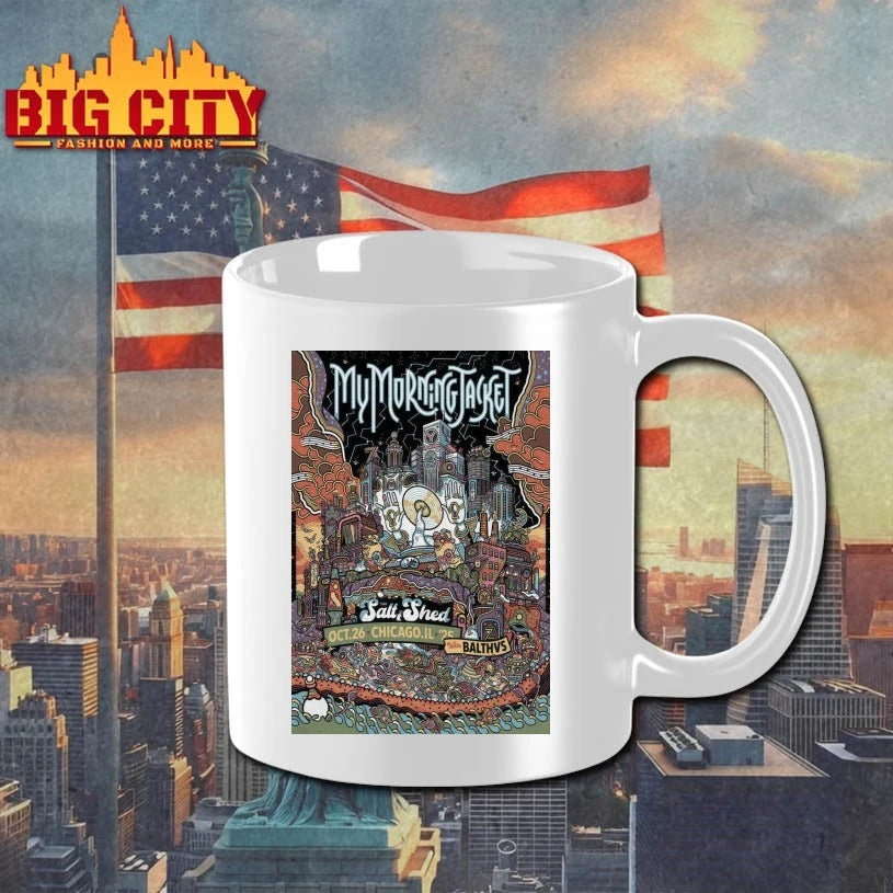 My Morning Jacket The Salt Shed In Chicago IL Oct 26 - Adult & Kids T-Shirts, Sweatshirts & Hoodies apparel design preview 3