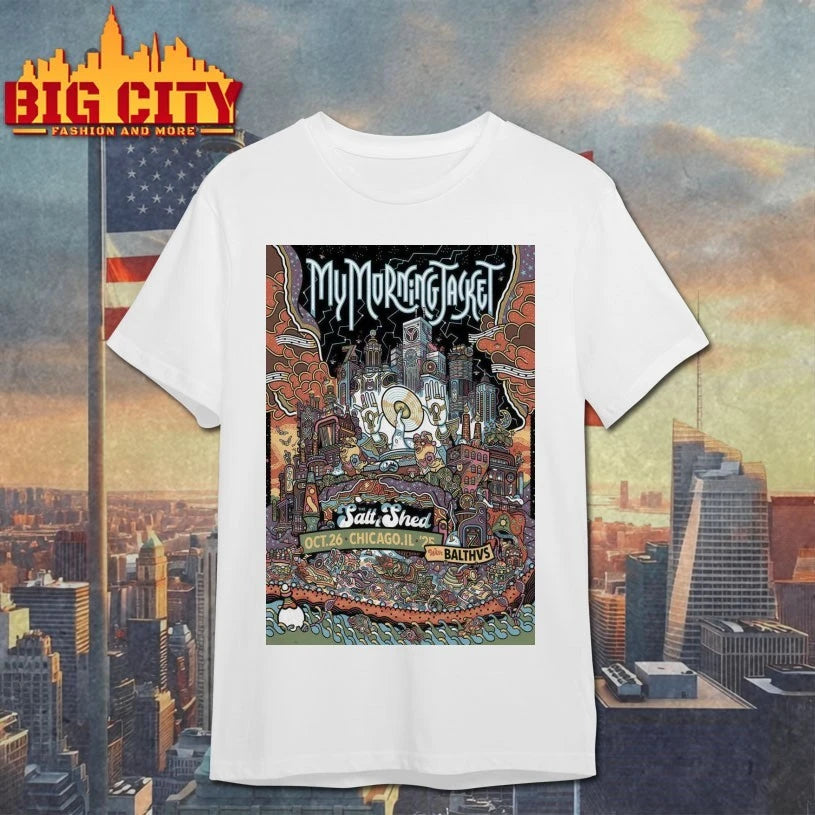 My Morning Jacket The Salt Shed In Chicago IL Oct 26 - Adult & Kids T-Shirts, Sweatshirts & Hoodies apparel design preview 1