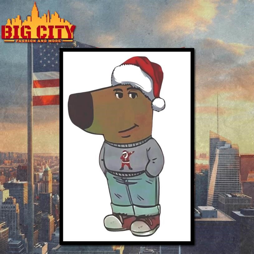 My New Character Is A Chill Guy Meme Christmas - Adult & Kids T-Shirts, Sweatshirts & Hoodies apparel design preview 4