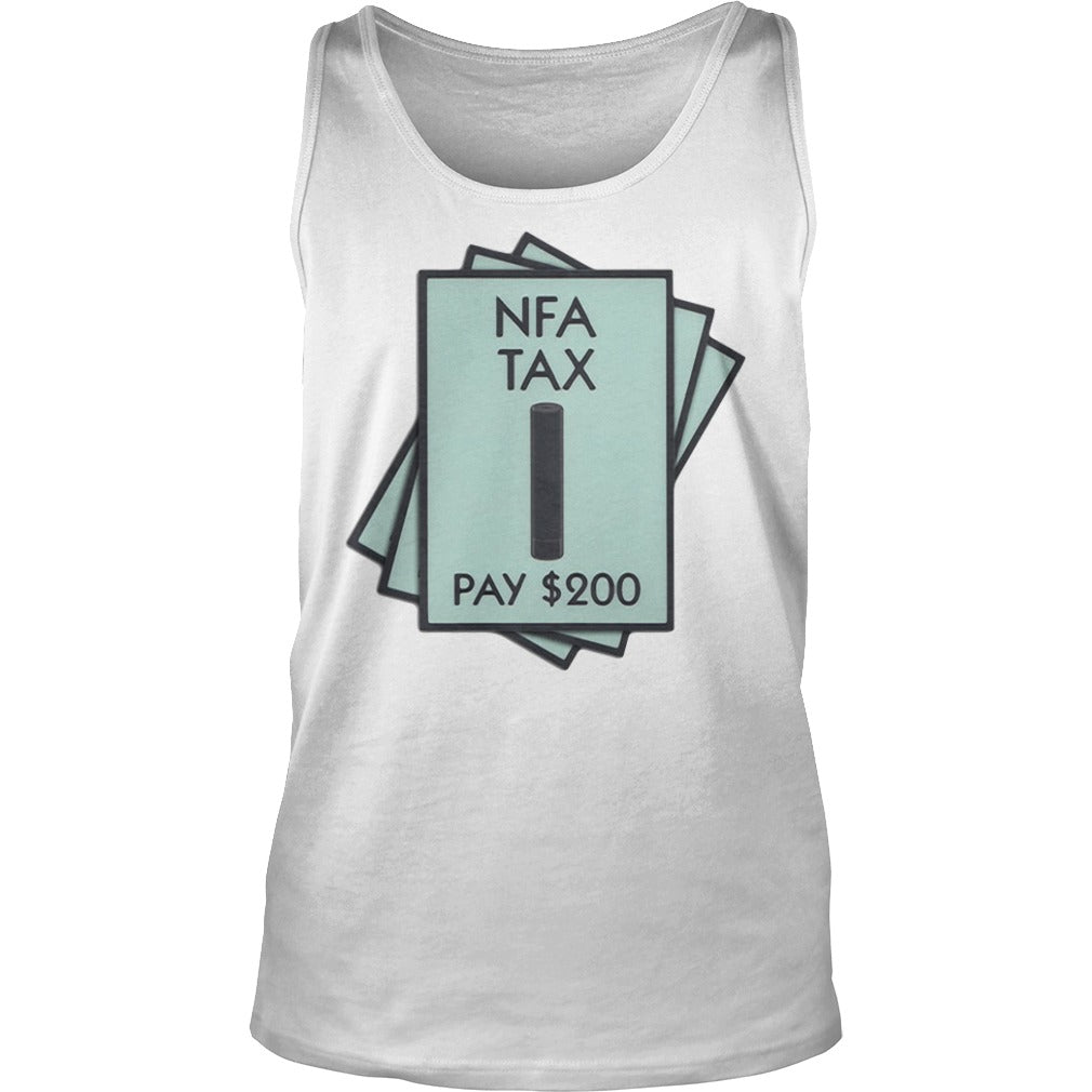 NFA Tax Pay 200 - Adult & Kids T-Shirts, Sweatshirts & Hoodies apparel design preview 3