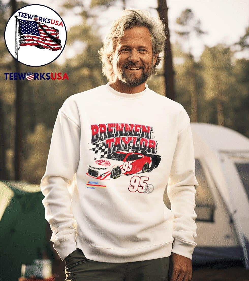 Nascar Brennen Taylor - Adult & Kids T-Shirts, Sweatshirts & Hoodies apparel design preview 3