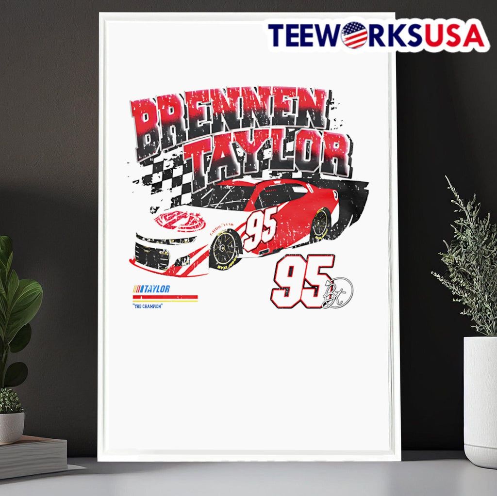Nascar Brennen Taylor - Adult & Kids T-Shirts, Sweatshirts & Hoodies apparel design preview 6