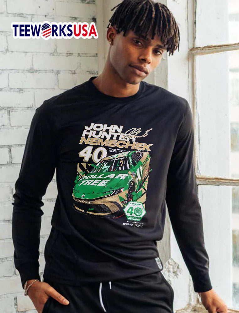 Nascar Dollar Tree 301 New Hampshire Est 1986 John - Adult & Kids T-Shirts, Sweatshirts & Hoodies apparel design preview 5