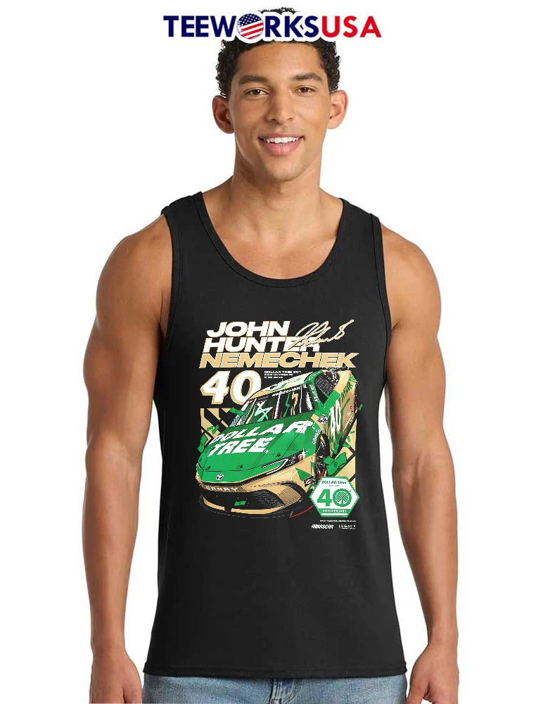 Nascar Dollar Tree 301 New Hampshire Est 1986 John - Adult & Kids T-Shirts, Sweatshirts & Hoodies apparel design preview 6