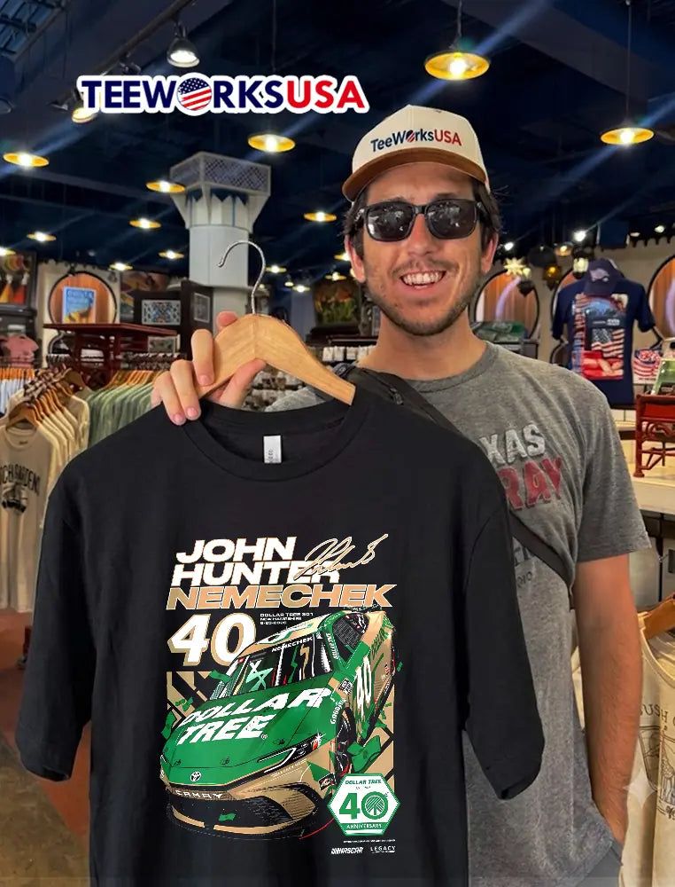 Nascar Dollar Tree 301 New Hampshire Est 1986 John - Adult & Kids T-Shirts, Sweatshirts & Hoodies apparel design preview 2