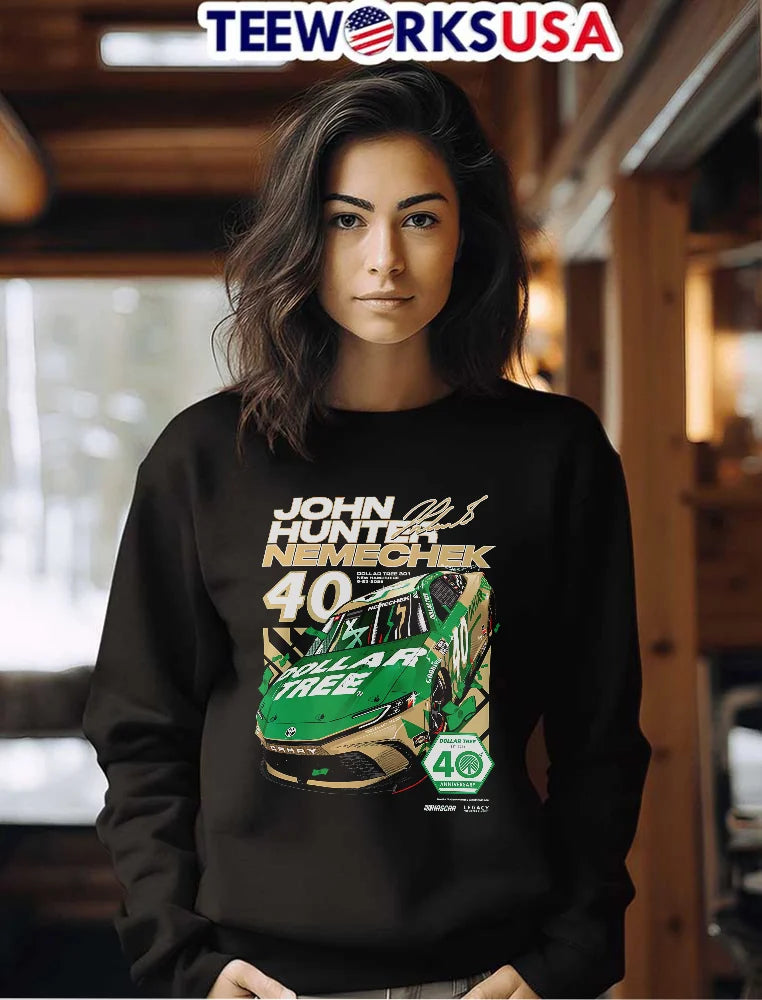 Nascar Dollar Tree 301 New Hampshire Est 1986 John - Adult & Kids T-Shirts, Sweatshirts & Hoodies apparel design preview 7