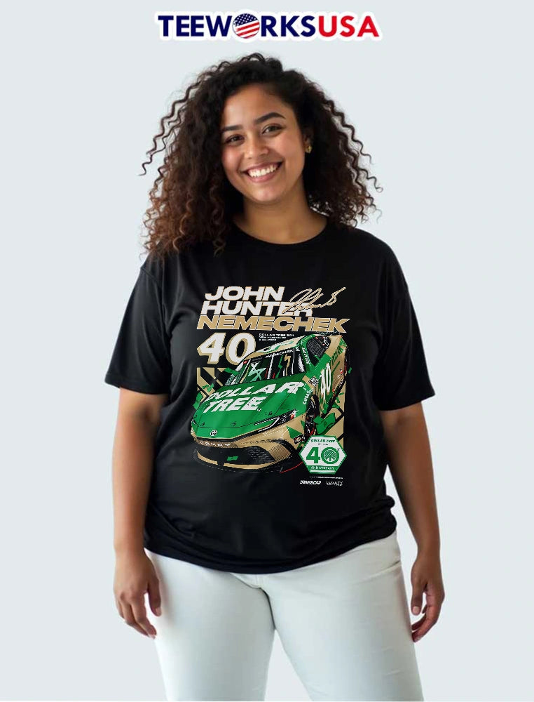 Nascar Dollar Tree 301 New Hampshire Est 1986 John - Adult & Kids T-Shirts, Sweatshirts & Hoodies apparel design preview 3