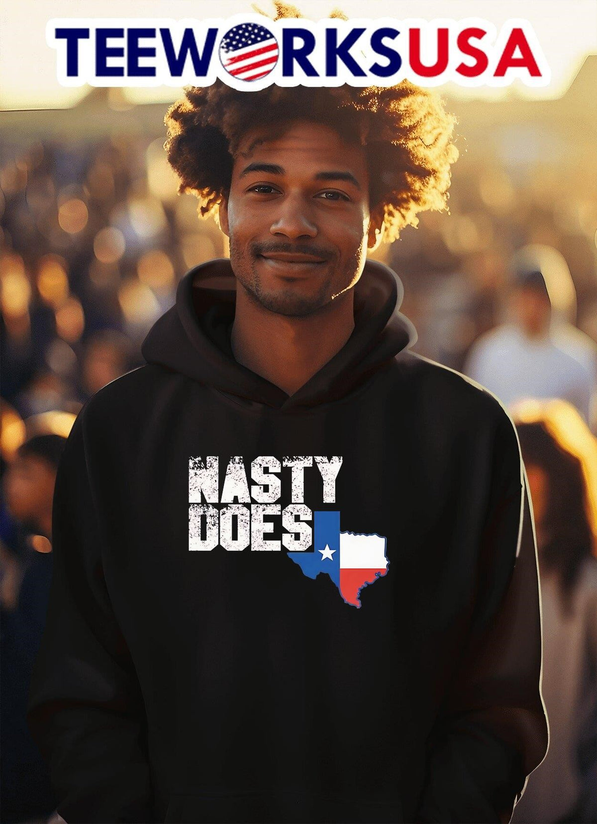Nasty Leroy Does Texas - Adult & Kids T-Shirts, Sweatshirts & Hoodies apparel design preview 2