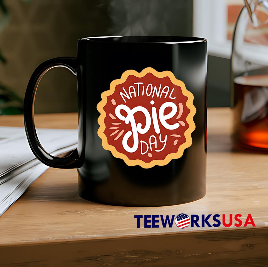 National Pie Day logo - Adult & Kids T-Shirts, Sweatshirts & Hoodies apparel design preview 2