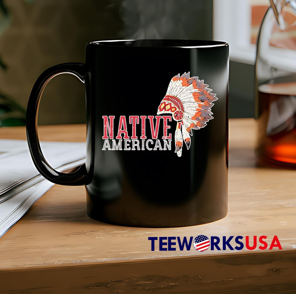 Native American - Adult & Kids T-Shirts, Sweatshirts & Hoodies apparel design preview 2