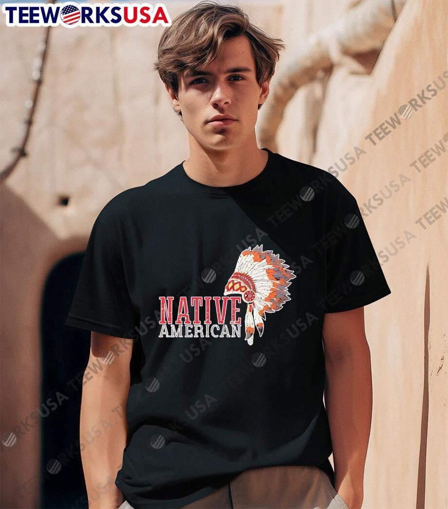 Native American - Adult & Kids T-Shirts, Sweatshirts & Hoodies apparel design preview 1