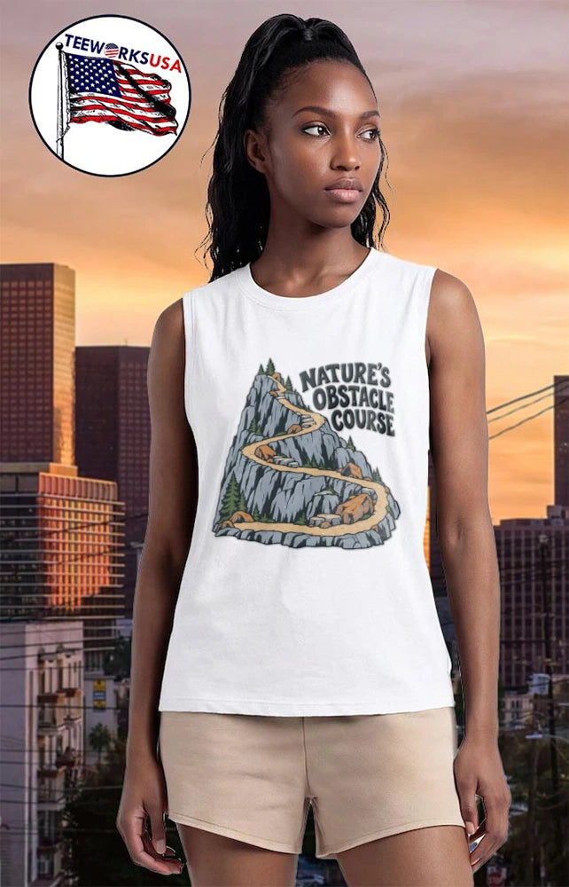 Nature's obstacle course - Adult & Kids T-Shirts, Sweatshirts & Hoodies apparel design preview 6