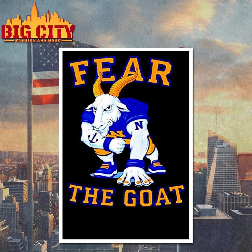 Navy Midshipmen Fear The Goat - Adult & Kids T-Shirts, Sweatshirts & Hoodies apparel design preview 4