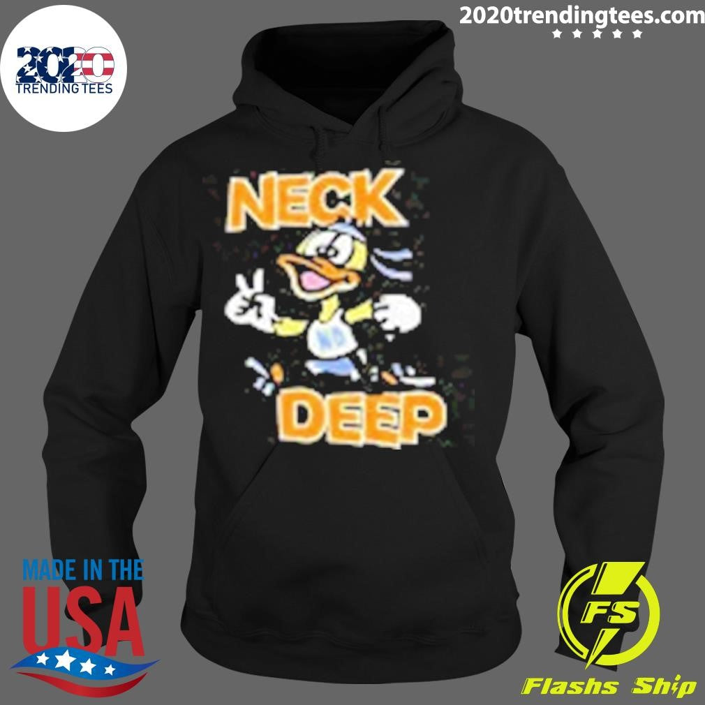 Neck Deep Duck Funny 2024 - Adult & Kids T-Shirts, Sweatshirts & Hoodies apparel design preview 2