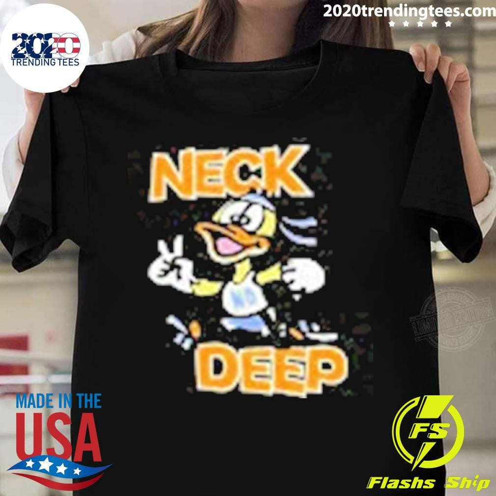 Neck Deep Duck Funny 2024 - Adult & Kids T-Shirts, Sweatshirts & Hoodies apparel design preview 1
