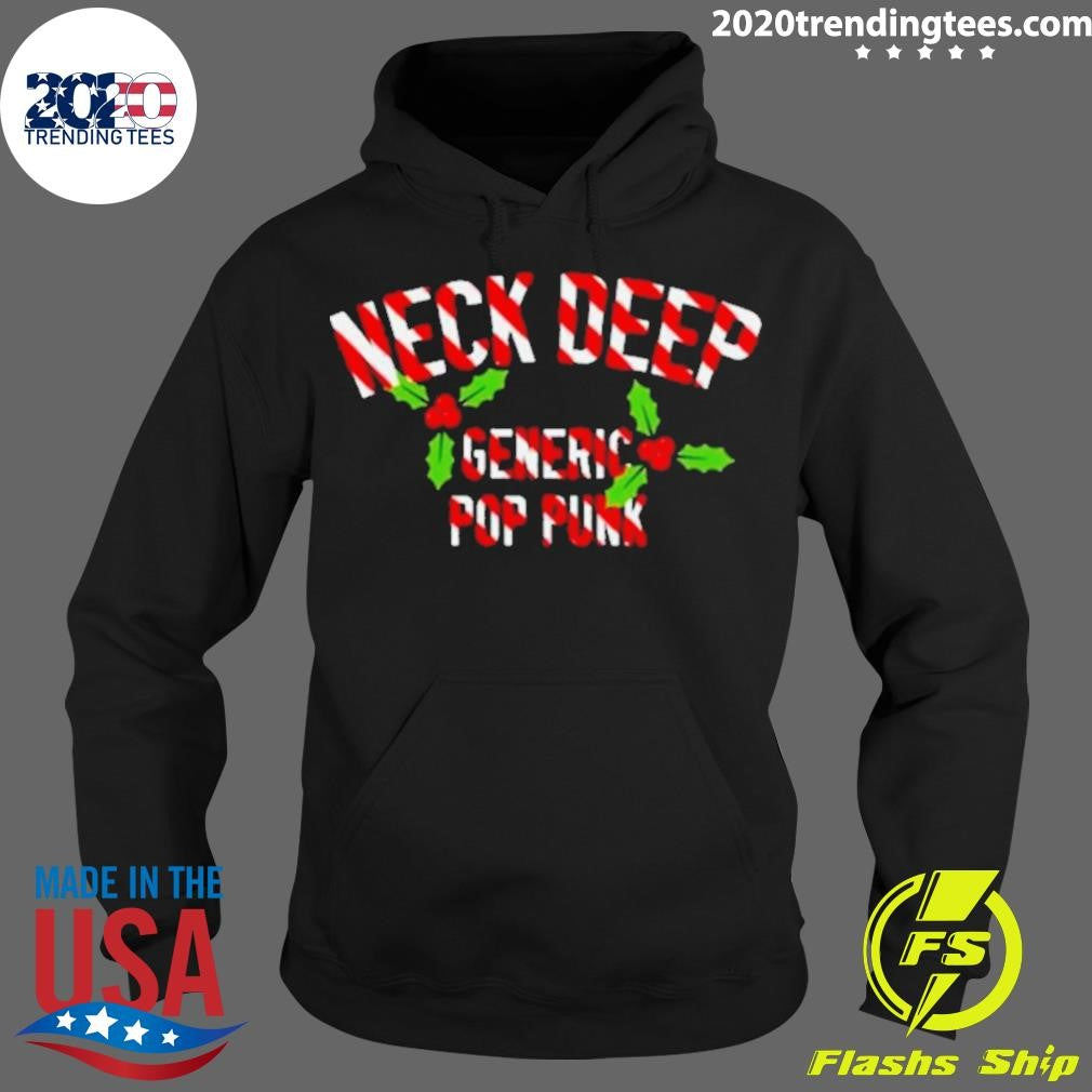 Neck Deep Generic Pop Punk Christmas 2023 - Adult & Kids T-Shirts, Sweatshirts & Hoodies apparel design preview 2