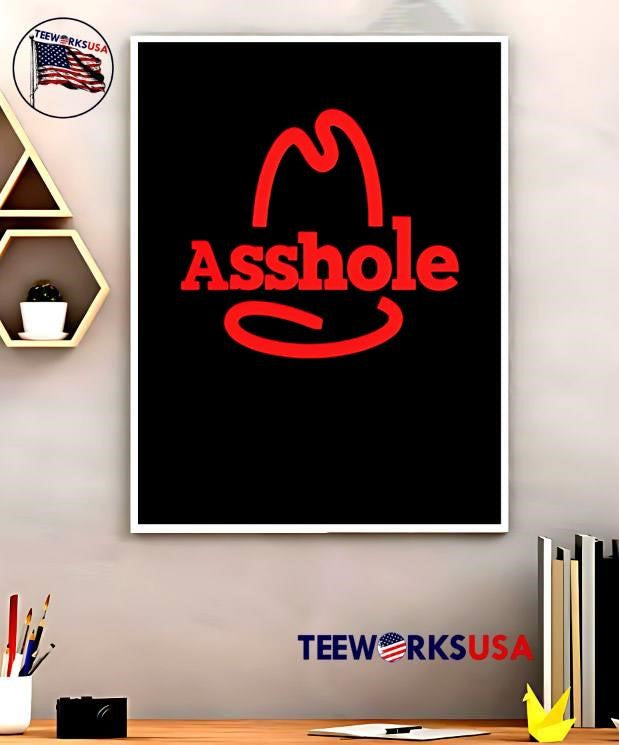 Neon Sign Apparel Red Asshole Hat - Adult & Kids T-Shirts, Sweatshirts & Hoodies apparel design preview 5