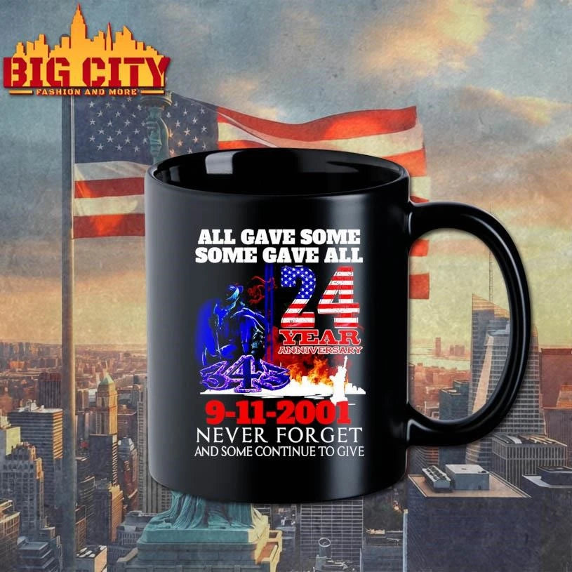 Never Forget 24 Years Anniversary - Adult & Kids T-Shirts, Sweatshirts & Hoodies apparel design preview 3