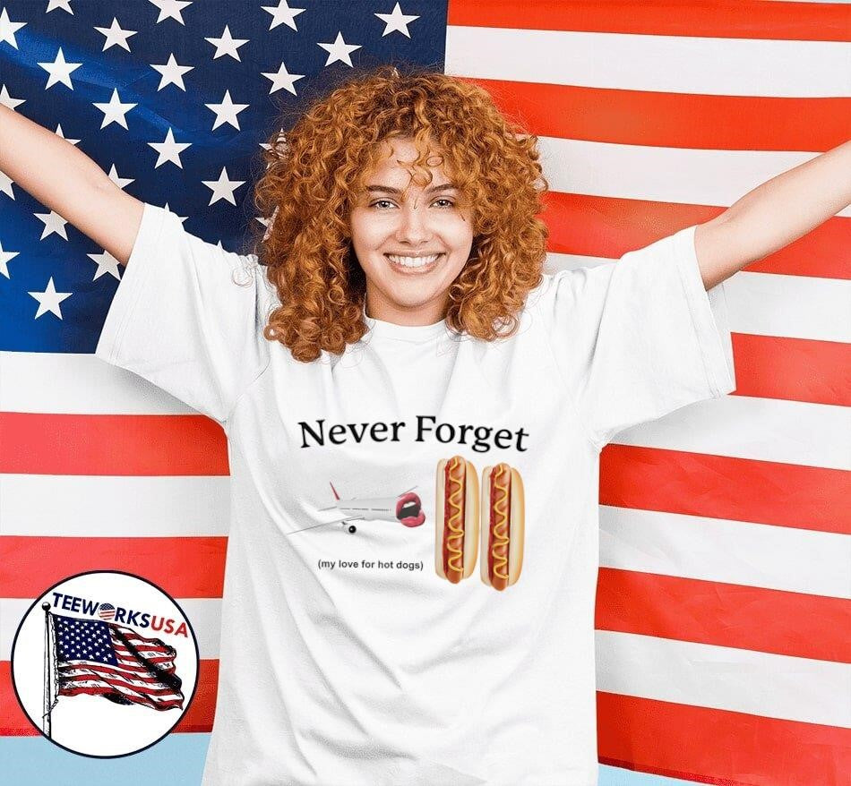 Never forget my love for hot dogs - Adult & Kids T-Shirts, Sweatshirts & Hoodies apparel design preview 7