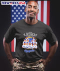 Never underestimate a woman who understands baseball - Adult & Kids T-Shirts, Sweatshirts & Hoodies apparel design preview 1